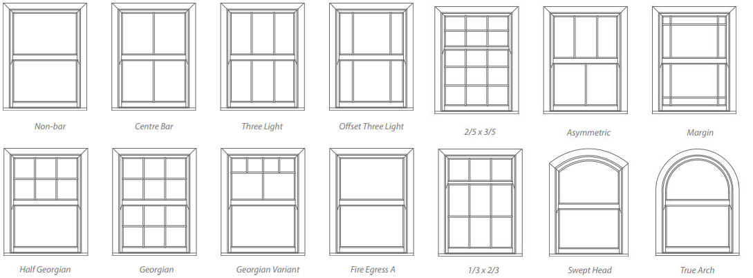 UPVC Sash windows - Derry Glass